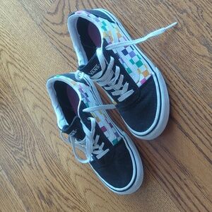 🌈 Rainbow Checkerboard Old Skool Vans